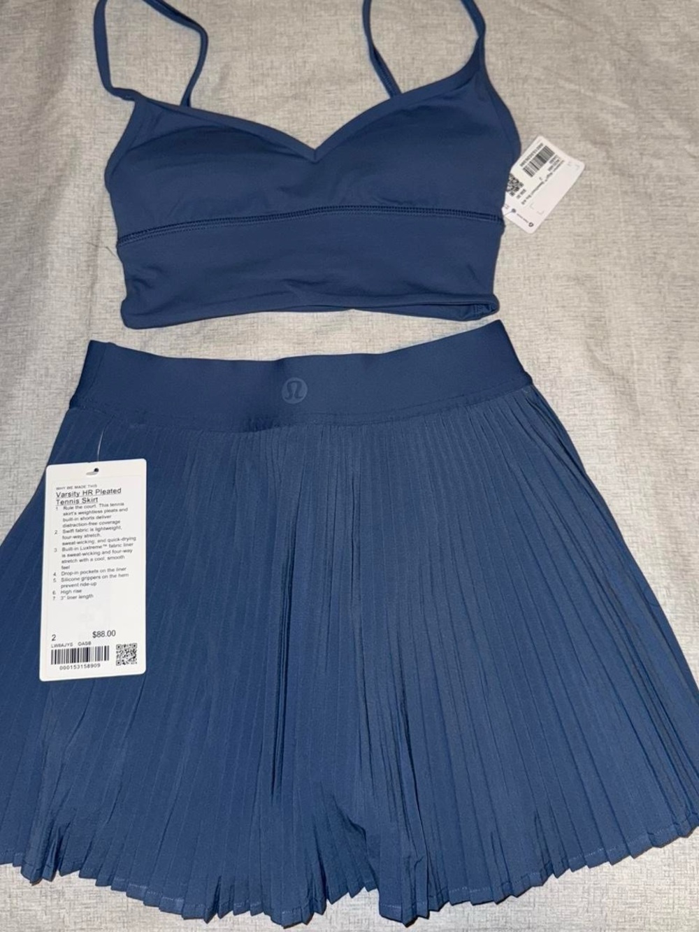 Lululemon Pleated Tennis Skirt Set - Picture 1 of 3